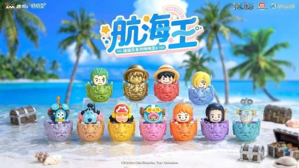 【2026/08月預購】 鹿鳴世界 X 航海王 搖搖樂系列 呦呦豆 一中盒10入 鹿鳴世界 X 航海王 搖搖樂系列 呦呦豆 一中盒10入