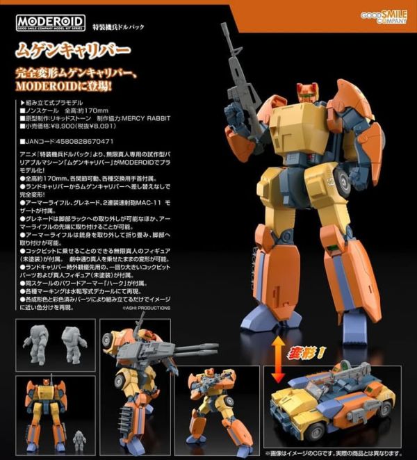 【2026/08月預購】MODEROID 萬能吉普車 MODEROID 萬能吉普車