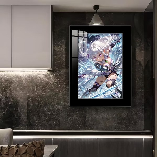 【預購】橘子《戰鬥姿態》 愛蜜莉雅裝飾畫 RE:從零開始的異世界生活 橘子《戰鬥姿態》 愛蜜莉雅裝飾畫 RE:從零開始的異世界生活