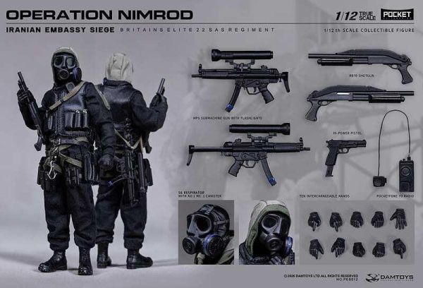 【2026/12月預購】DAMTOYS 英國特別空勤團反恐大隊 獵人行動 普通版 NO.PES012 DAMTOYS 英國特別空勤團反恐大隊 獵人行動 普通版 NO.PES012