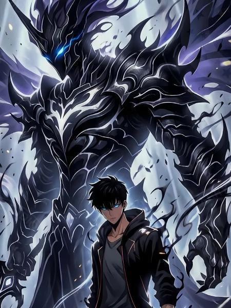 【預購】星空《暗黑成振宇》裝飾畫 我獨自升級 星空《暗黑成振宇》裝飾畫 我獨自升級