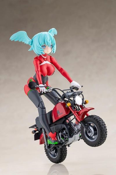 【2027/06月預購】Megami Device 女神裝置 PUNIMOFU 賽車鴞 with 本田 Z50J Gorilla 組裝模型 Megami Device 女神裝置 PUNI☆MOFU 賽車鴞 with 本田 Z50J Gorilla 組裝模型