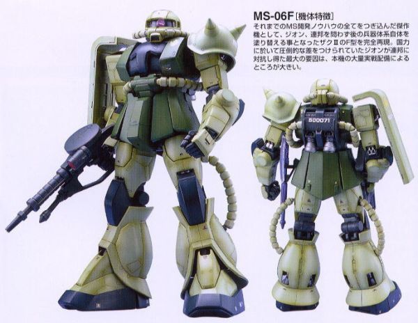 【現貨】BANDAI 萬代 PG 1/60 Zaku II 薩克 量產型 MS-06F BANDAI 萬代 PG 1/60 Zaku II 薩克 量產型 MS-06F
