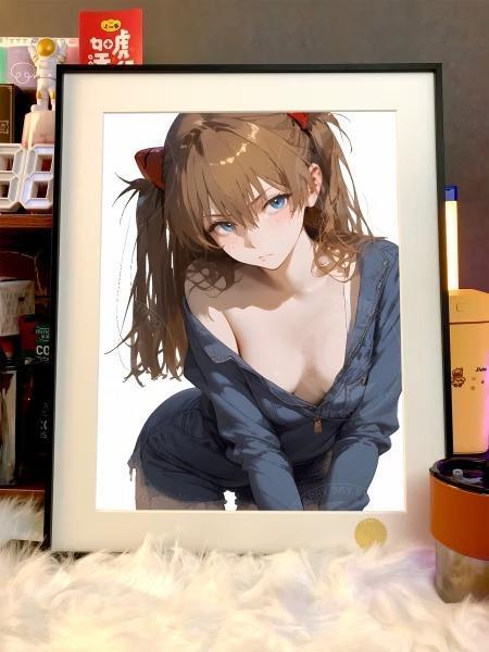 【預購】星空《藍衣明日香》裝飾畫 EVA新世紀福音戰士 星空《藍衣明日香》裝飾畫 EVA新世紀福音戰士