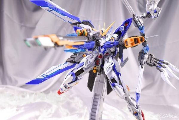 【現貨】ZZA 藍焰 飛翼 1/100 機甲 合金骨架 組裝 模型 ZZA 藍焰 飛翼 1/100 機甲 合金骨架 組裝 模型