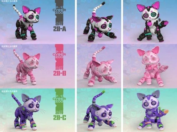 【2026/04月預購】 敏感元 CYBER ZOO 賽博動物園 機械貓 凱特28號 可動 敏感元 CYBER ZOO 賽博動物園 機械貓 凱特28號 可動