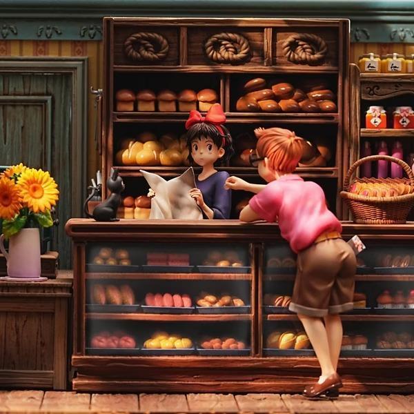 【預購】OPM 魔女宅急便 麵包屋 宮崎駿吉卜力桌面場景系列第十四彈 OPM 魔女宅急便 麵包屋 宮崎駿吉卜力桌面場景系列第十四彈