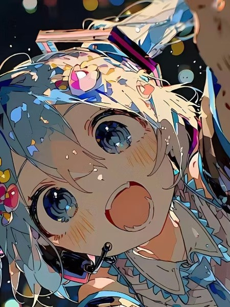 【預購】星空《光點初音》裝飾畫 初音未來 星空《光點初音》裝飾畫 初音未來