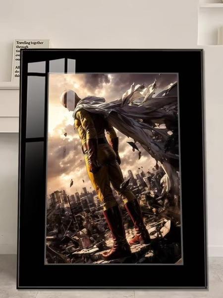 【預購】橘子《琦玉無敵威壓背身版》 裝飾畫 一拳超人 橘子《琦玉無敵威壓背身版》 裝飾畫 一拳超人