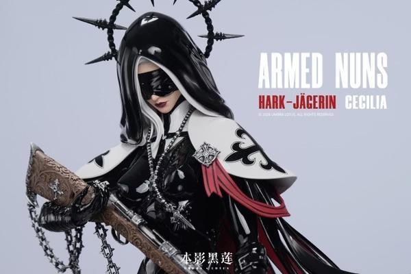 【預購】黑蓮 1/4 循聲獵人 塞西莉婭 武裝修女系列第二彈 黑蓮 1/4 循聲獵人 塞西莉婭 武裝修女系列第二彈