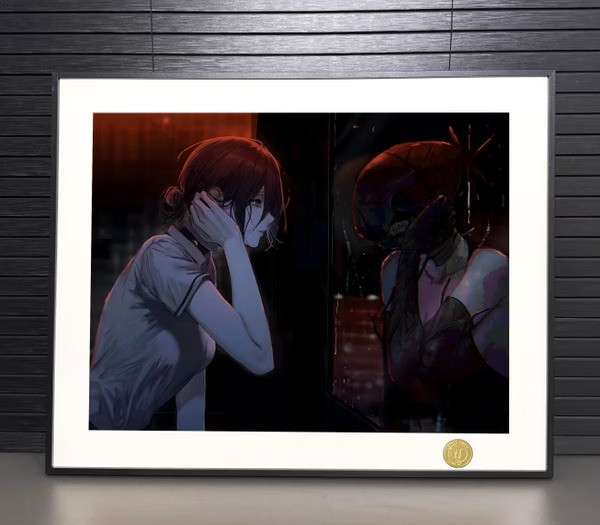 【預購】H2《波姆蕾塞》鏈鋸人裝飾畫 H2《波姆蕾塞》鏈鋸人裝飾畫