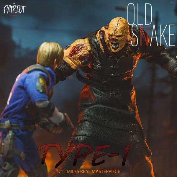 【2026/06月預購】oldsnake 惡靈古堡 追擊者 6吋可動 雙型態 【型態A】【型態B】(A+B 套裝 (含特典)) oldsnake 惡靈古堡 追擊者 6吋可動 雙型態 【型態A】【型態B】(A+B 套裝 (含特典))