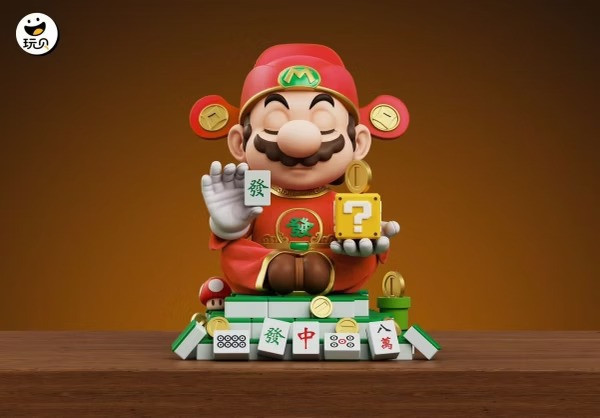 【預購】玩貝 瑪利歐 雀神水管工馬力歐招財 (雙版本) 玩貝 瑪利歐 雀神水管工馬力歐招財 (雙版本)