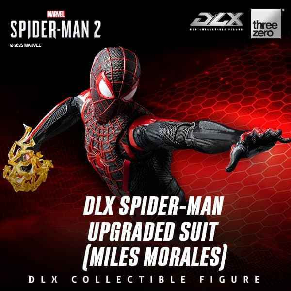 【2026/06月預購】可動 3Z0944 蜘蛛人2 DLX 蜘蛛人 升級戰衣 (邁爾斯·摩拉斯) 可動 3Z0944 蜘蛛人2 DLX 蜘蛛人 升級戰衣 (邁爾斯·摩拉斯)