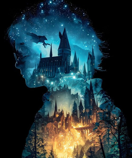 【預購】H2《哈利波特 霍格華茲火焰杯》Harry Potter裝飾畫 H2《哈利波特 霍格華茲火焰杯》Harry Potter裝飾畫