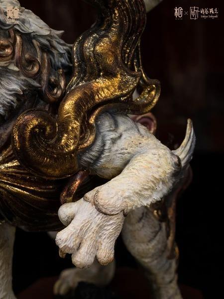 【預購】末那末匠 + 竹谷隆之 四神之印・白虎 黑金塗裝版 末那末匠 + 竹谷隆之 四神之印・白虎 黑金塗裝版