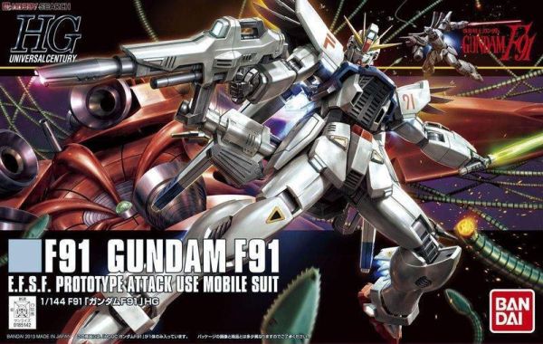 【現貨】BANDAI 萬代 HGUC 1/144 #167 鋼彈F91 BANDAI 萬代 HGUC 1/144 #167 鋼彈F91