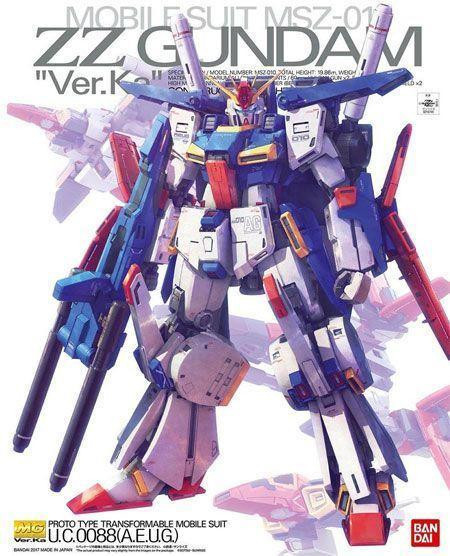 【現貨】萬代 MG 1/100 ZZ鋼彈 Ver Ka版 224519 5063151 萬代 MG 1/100 ZZ鋼彈 Ver Ka版 224519 5063151