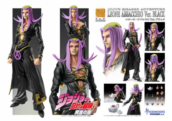 【2025/11月預購】超像可動《JoJo 5》雷奧·阿帕基ver.BLACK 超像可動《JoJo 5》雷奧·阿帕基ver.BLACK