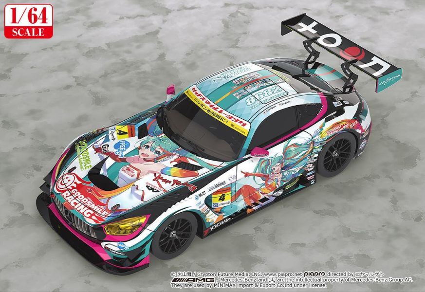 【2027/05月預購】1/64 Good Smile 初音未來 AMG 2016 SUPER GT Ver. 1/64 Good Smile 初音未來 AMG 2016 SUPER GT Ver.