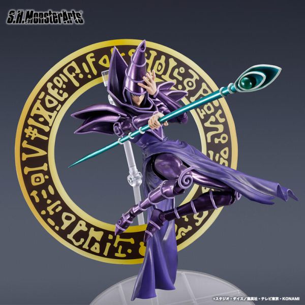 【現貨】S.H.MonsterArts 遊戲王-怪獸之決鬥 黑魔導 S.H.MonsterArts 遊戲王-怪獸之決鬥 黑魔導