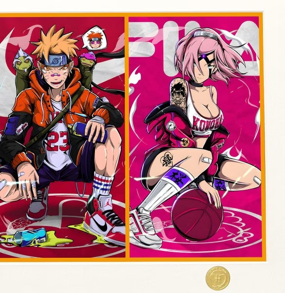 【預購】H2《嘻哈三人組》鳴人&佐助&小櫻 裝飾畫 火影忍者 H2《嘻哈三人組》鳴人&佐助&小櫻 裝飾畫 火影忍者