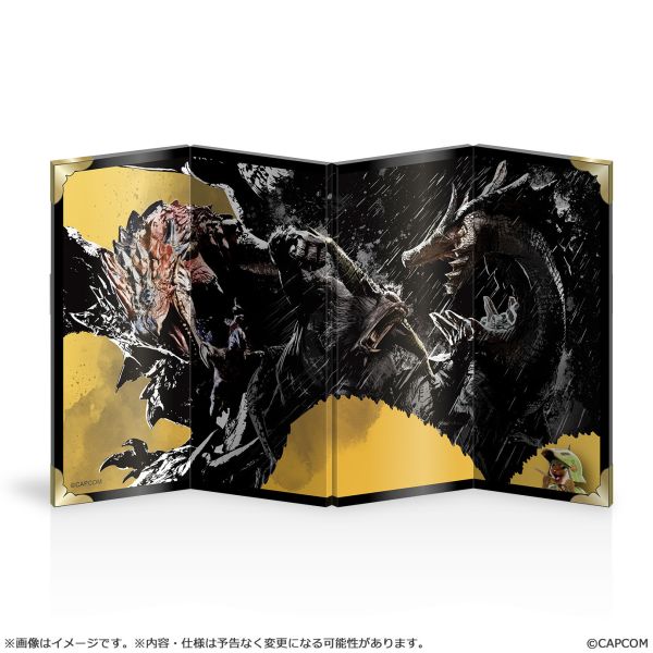 【2025/11月預購】魔物獵人 橋樑牆藝術迷你折疊屏風 魔物獵人 橋樑牆藝術迷你折疊屏風