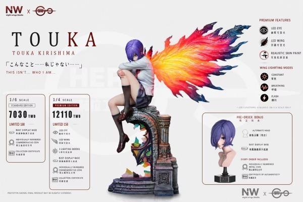 【預購】Night Wing + Hera赫拉 1/4 & 1/6 霧嶋董香 東京喰種美食家系列 第一彈 Night Wing + Hera赫拉 1/4 & 1/6 霧嶋董香 東京喰種美食家系列 第一彈