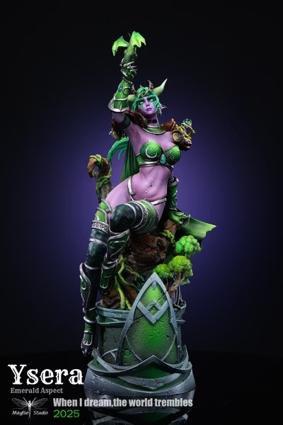 【預購】蜉蝣 綠龍女王 魔獸世界 魔獸龍族系列 第二款 蜉蝣 綠龍女王 魔獸世界 魔獸龍族系列 第二款
