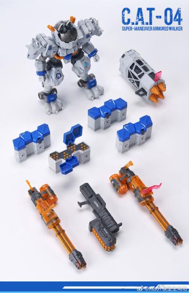 【現貨】鐵嘯 IRON ROAR 1/60 C.A.T-04 陣 重裝型機甲 喵匠特別聯名火神炮款 鐵嘯 IRON ROAR 1/60 C.A.T-04 陣 重裝型機甲 喵匠特別聯名火神炮款