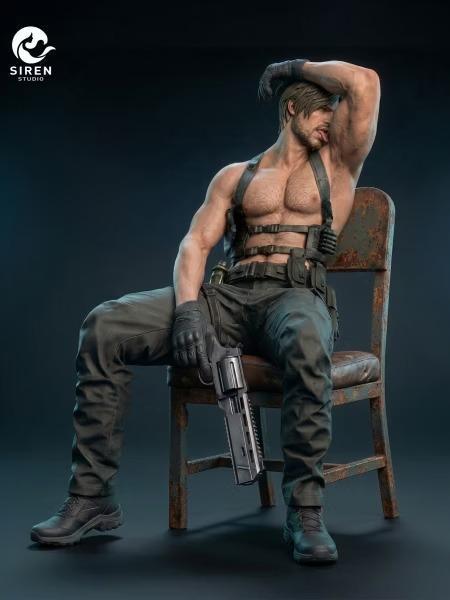 【預購】SIREN 1/4 安魂曲 里昂 惡靈古堡 SIREN 1/4 安魂曲 里昂 惡靈古堡