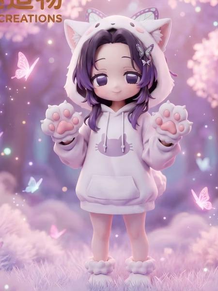 【預購】丸趣造物 Q版貓耳蝴蝶忍 鬼滅之刃 丸趣造物 Q版貓耳蝴蝶忍 鬼滅之刃