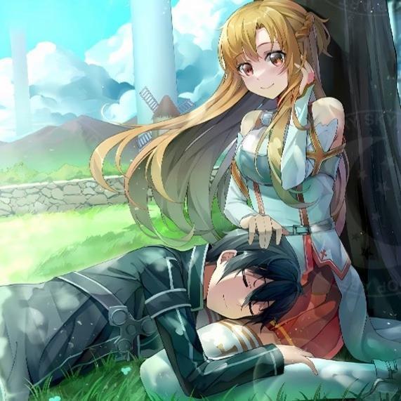 【預購】星空《樹下亞絲娜》裝飾畫 刀劍神域 星空《樹下亞絲娜》裝飾畫 刀劍神域
