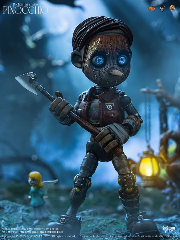 【2026/06月預購】 GIYORZILLA TOYS A001 1/6 破碎的童話 匹諾曹 皮諾丘 可動 GIYORZILLA TOYS A001 1/6 破碎的童話 匹諾曹 皮諾丘 可動