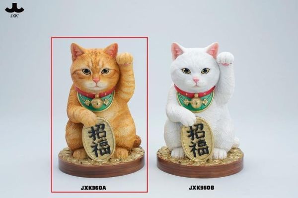 【2026/05月預購】JXK360 動物公仔 招財貓-招福 A/B JXK360 動物公仔 招財貓-招福 A/B