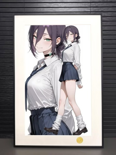 【預購】H2《JK蕾潔》裝飾畫 鏈鋸人 H2《JK蕾潔》裝飾畫 鏈鋸人