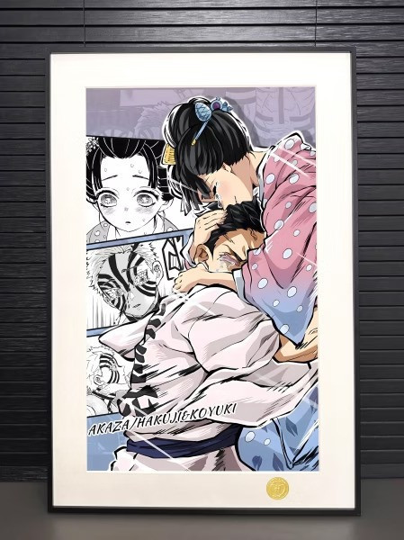 【預購】H2《戀雪狛治》鬼滅之刃裝飾畫 H2《戀雪狛治》鬼滅之刃裝飾畫