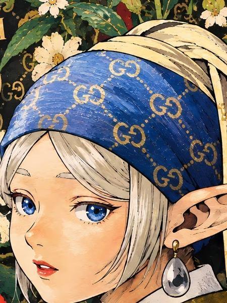 【預購】星空《GUCCI芙莉蓮》裝飾畫 葬送的芙莉蓮 星空《GUCCI芙莉蓮》裝飾畫 葬送的芙莉蓮