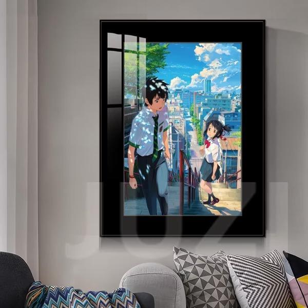 【預購】橘子《你的名字》經典海報裝飾畫 你的名字 橘子《你的名字》經典海報裝飾畫 你的名字