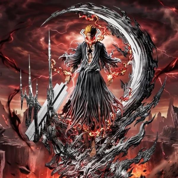 【預購】浮光 + 掠影 1/6 鎖血一護 BLEACH死神 001 浮光 + 掠影 1/6 鎖血一護 BLEACH死神 001