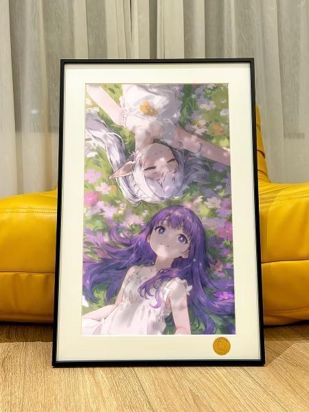 【預購】星空《草坪芙莉蓮&菲倫》裝飾畫 葬送的芙莉蓮 星空《草坪芙莉蓮&菲倫》裝飾畫 葬送的芙莉蓮