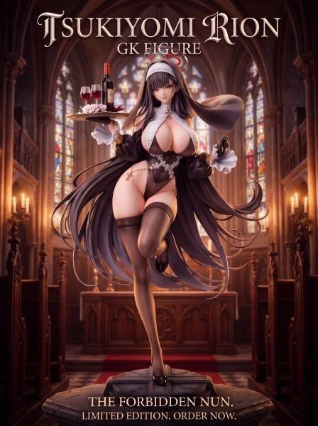 【預購】Tsukiyomi Rion 1/4 & 1/6 禁忌修女 調月莉音 蔚藍檔案 (雙比例) Tsukiyomi Rion 1/4 & 1/6 禁忌修女 調月莉音 蔚藍檔案 (雙比例)