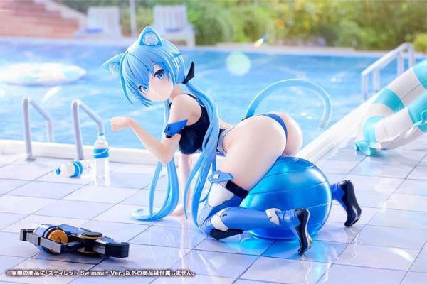 【2027/01月預購】Frame Arms Girl 機甲少女 短劍 泳裝貓娘版 PVC Frame Arms Girl 機甲少女 短劍 泳裝貓娘版 PVC