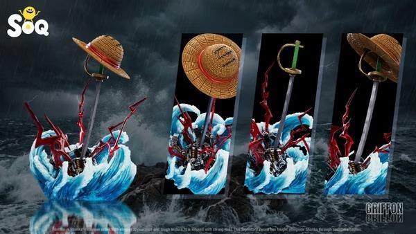 【預購】SOQ Q版 香克斯 紅髮傑克的劍 航海王武器擺件系列第一彈 SOQ Q版 香克斯 紅髮傑克的劍 航海王武器擺件系列第一彈