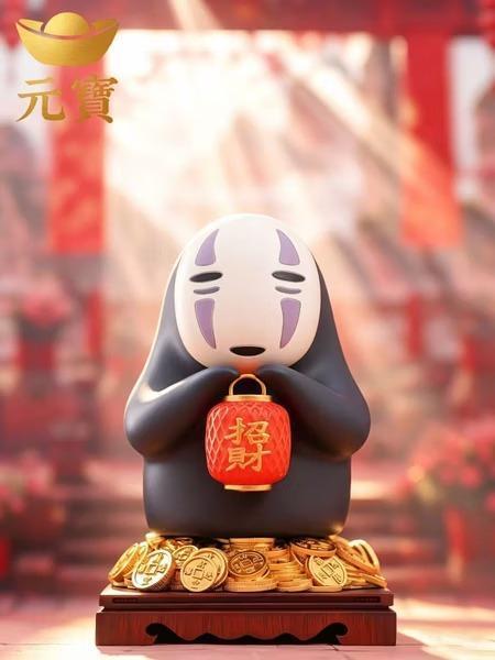 【預購】元寶 招財無臉男 宮崎駿吉卜力神隱少女 元寶 招財無臉男 宮崎駿吉卜力神隱少女