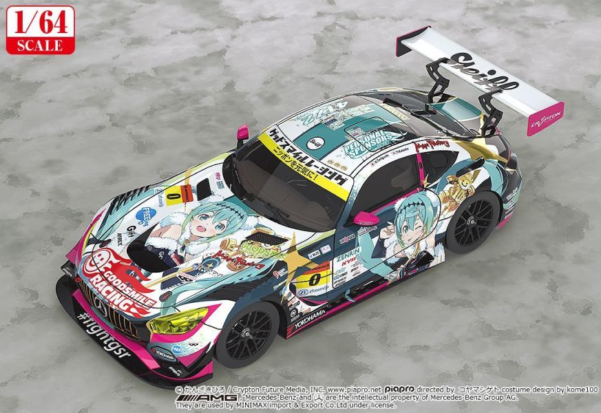 【2027/04月預購】1/64 Good Smile 初音未來 AMG 2018 SUPER GT Ver. 1/64 Good Smile 初音未來 AMG 2018 SUPER GT Ver.