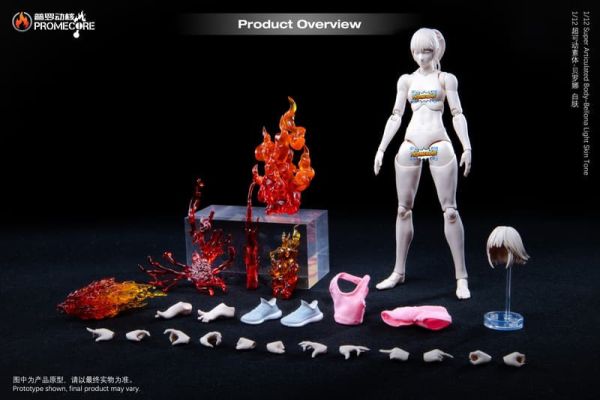 【2026/06月預購】 Promecore 普羅動核 1/12 菲尼克斯 貝羅娜 超可動女素體 貝羅娜 白膚 Promecore 普羅動核 1/12 菲尼克斯 貝羅娜 超可動女素體 貝羅娜 白膚