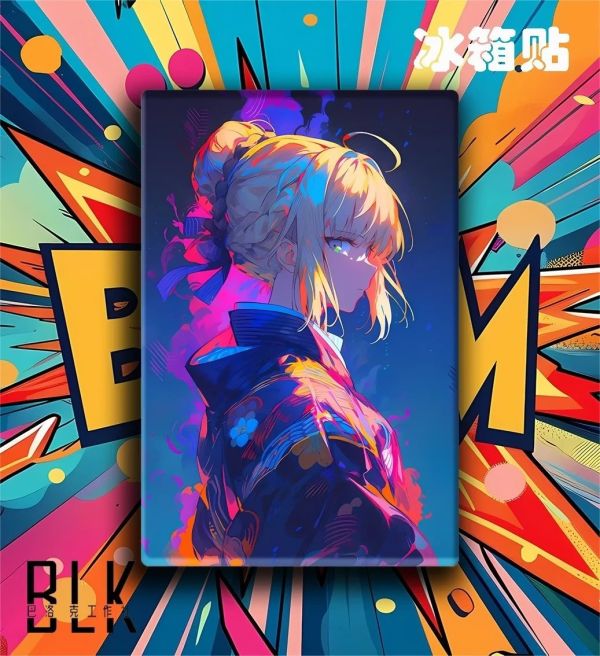 【預購】巴洛克《阿爾託莉雅》Fate/Grand Order(FGO) 裝飾畫 冰箱貼 巴洛克《阿爾託莉雅》Fate/Grand Order(FGO) 裝飾畫 冰箱貼