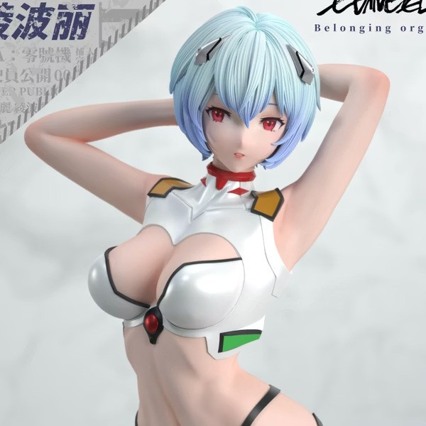 【預購】HS 1/6 綾波零 EVA新世紀福音戰士女角色輕雕像系列第一款 (雙版本) HS 1/6 綾波零 EVA新世紀福音戰士女角色輕雕像系列第一款 (雙版本)