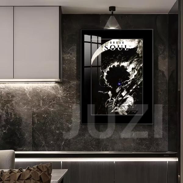 【預購】橘子《殘月之像》靈魂布魯克裝飾畫 航海王 橘子《殘月之像》靈魂布魯克裝飾畫 航海王